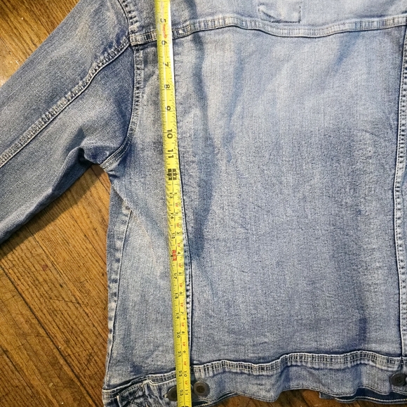 NWT Copper Rivet Designer Jean Jacket Mens Small But Unisex - Picture 6 of 7